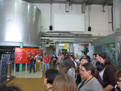 Visita a la planta de cervesa San Miguel